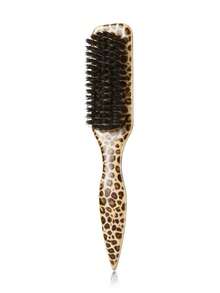 Leopard Print Glossy Backcombing Brush Set, Smooth Brush Can Control Frizz & Flyaways, Create Sleek Ponytail & Bun, Hair Styling Accessories For Women - Multicolor - View 19