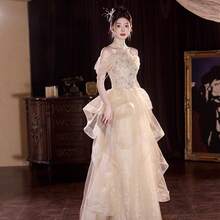 Elegant Evening Gown 2026, High-End Dress For Adult Ceremonies, Engagement Dress, Morning Robe, Graduation Dress For High School Female Students - 宴會晚禮服 - 查看 6