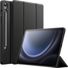 适用于三星 Galaxy Tab A11PLUS 平板电脑的保护套，支持智能休眠/唤醒功能，轻巧防震，三折式设计；适用于三星 Galaxy Tab 平板电脑的保护套，时尚 PU 皮革材质；适用于三星 Galaxy Tab S10lite/S11/A11/S10FE 平板电脑的保护套，A16 保护套；适用于 iPad 第 11 代平板电脑的保护套；适用于 iPad Air 第 11 代/第 10 代平板电脑的保护套；适用于 Idea Tab 11 / Tab M11 的保护套；适用于 iPad/Galaxy Tab/Tab 等平板电脑的保护套。 - 黑色 - 查看 2