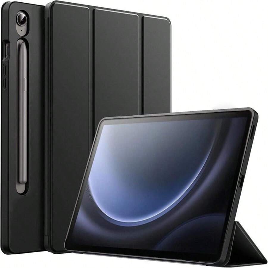 适用于三星 Galaxy Tab A11PLUS 平板电脑的保护套，支持智能休眠/唤醒功能，轻巧防震，三折式设计；适用于三星 Galaxy Tab 平板电脑的保护套，时尚 PU 皮革材质；适用于三星 Galaxy Tab S10lite/S11/A11/S10FE 平板电脑的保护套，A16 保护套；适用于 iPad 第 11 代平板电脑的保护套；适用于 iPad Air 第 11 代/第 10 代平板电脑的保护套；适用于 Idea Tab 11 / Tab M11 的保护套；适用于 iPad/Galaxy Tab/Tab 等平板电脑的保护套。