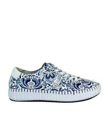 The Happy Monk Women Casual Athletic Shoes - Navy Blue - View 1