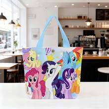 Hasbro Cartoon Cute Pony Theme Children's Handbag, Girls' Shoulder Tote Bag, Student Satchel, Birthday & Children's Day Gift - Multicolor - View 17