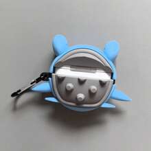 1 hộp đựng tai nghe Bluetooth không dây dễ thương, phụ kiện bền và thời trang, tương thích với Pro3/1/2/3/4/Pro/Pro2 (tùy thuộc vào từng model) - Nhiều màu - Xem 3