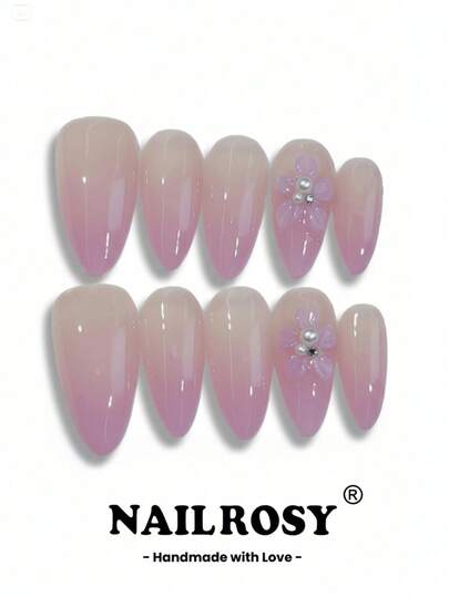 nailrosy 10 móng tay giả kiểu Pháp hình ngôi sao màu đỏ rượu vang Burgundy | Móng giả tái sử dụng hình hạnh nhân | Bộ móng acrylic thủ công tối giản sang trọng | Móng cưới | Móng dễ thương | Quà tặng cho nàng, Móng cần thiết, Móng hàng ngày, Đính đá