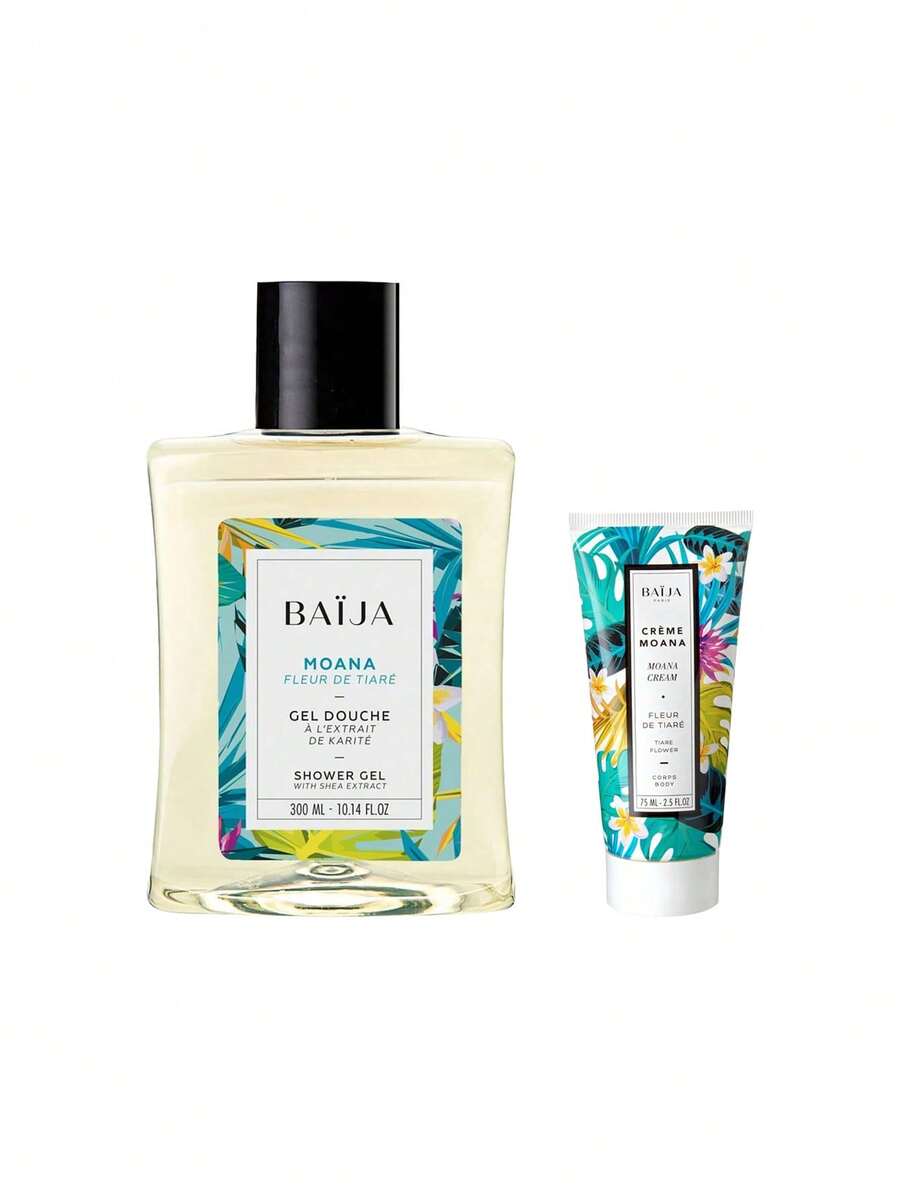 Baija [Bundle] Moana Shower Gel 300 Ml + Body Cream 75 Ml - Ocean - View 1