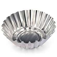 6/12pcs Non-Stick Metal Egg Tart Mold, Baking Cups, Tart Shells Mold - Multicolor - View 6