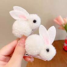 2 chiếc kẹp tóc hình thỏ đáng yêu, được thiết kế dành cho nữ, phụ kiện tóc chủ đề thỏ dễ thương, lý tưởng cho trang phục ngày lễ, sử dụng hàng ngày và khi đi du lịch, món quà hoàn hảo cho Lễ Phục Sinh, Lễ Tạ Ơn và sinh nhật, lễ hội, tiệc tùng. - Nhiều màu - Xem 6