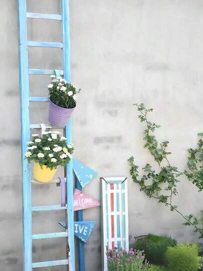 1/2/3/4pcs Colorful Iron Flower Pots, Wall-Mounted, Suitable For Planting Small Plants, Succulents, Decorating Balcony, Garden, Fence, Great For Plant Lovers