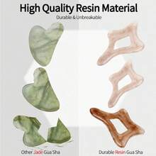 Dụng cụ massage Gua Sha cầm tay bằng nhựa lớn, đa chức năng, dùng để nâng cơ mặt, làm thon gọn da, cạo gió, dẫn lưu bạch huyết, thư giãn cổ, vai, lưng, dụng cụ làm đẹp SPA, di động, bền bỉ, chống mệt mỏi. - Nhiều màu - Xem 4