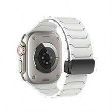 Ultra 3 表带，尺寸可选 49mm、44mm、45mm、40mm、42mm、46mm、41mm、38mm，磁吸式硅胶表带，兼容 Series 10、SE、9、8、7、6、5、4、3、Ultra 3、2、1。 - 彩色 - 查看 14