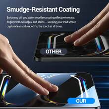 2片装适用于Air 8 11英寸M4 2026和Air 8 13英寸2026 M4的屏幕保护膜，高清9H钢化玻璃膜 - 高清 - 2 件裝 - 查看 6