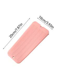 Silicone Heat-Resistant Hanging Pad, Straightener Storage Bag Combo Cosmetic Organizer, Flat Iron/Curling Iron/Hair Tool Travel Makeup Brush Bag, Cosmetic Containers, Travel Essential - Multicolor - View 4