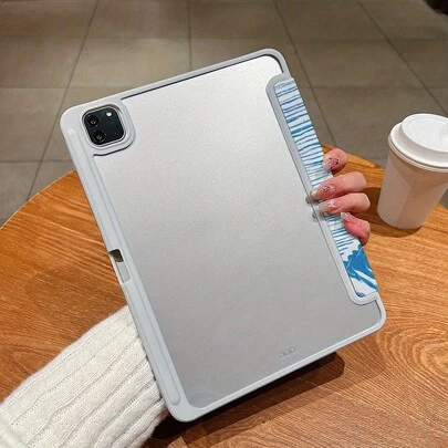 And Cute Patterned With A Lightweight Stand, Suitable 5th/6th/7th/8th/9th/10th Generation, 1st/2nd/3rd/4th/5th/6th Generation, 6th/7th Generation, Compatible With M2/M4 Models And Pro. Compatible With 9./10.2/10.5/10.9/11/12.9 Inch Sizes.   Graffiti, Oil Painting, Landscape, And Cartoon Patterns On Feature A Sleep/Wake Function Tablet