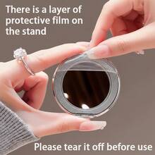 MewTrek 奢华电镀手机壳，带可爱猫咪支架和内置化妆镜，新款时尚防震软硅胶保护套，兼容 16/15/14/13/12/11/X/XS/XR/8/7 Plus/Pro Max、Galaxy S25/S24/S23/S22/S21/Note 20/A55/A54/A53/A52/A35/A34/A23/A16/A15/A14/A13/A12/A05S/FE/Ultra 4G/5G、Redmi Note 13 Pro、Infinix Hot 40i/Smart 8/Spark GO 2024、OPPO Reno/VIVO/MOTO/Honor等机型，防水、防震、防刮。 - 黑色 - 查看 9