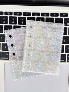 A7尺寸10/20张替换内页，透明内页，亮面内页，激光3D压纹贴纸簿，贴纸相册，A7活页相册替换内页 - A - 查看 6