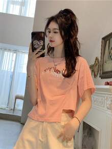 Women Tops - Pink - View 5