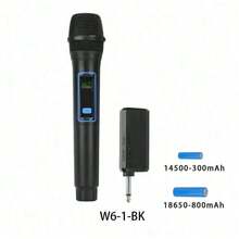 LMBGM无线手持麦克风，可充电手持麦克风，8小时续航，适用于直播/卡拉OK/会议，即插即用 - 查看 9