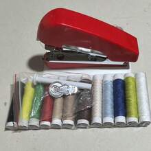 13pcs Portable Mini Sewing Machine Kit, Handheld Manual Easy Sewing, Home Compact Tailor Machine, Random Color 1pc, Small Sewing Machine - Multiple Styles - View 12