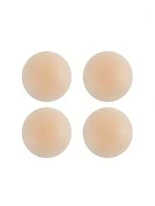 2/4/10 Pcs Ultra-Thin Silicone Nipple Patch, Reusable Adhesive Bra, Strapless Bra, Invisible And Seamless Breast Pad, Women's Underwear, Products For Preventing Protrusion And Exposure, Suitable For Business Travel, Travel, Vacation, Wedding Dresses, Formal Gowns, Swimsuits, And Dresses. - Multicolor - View 13