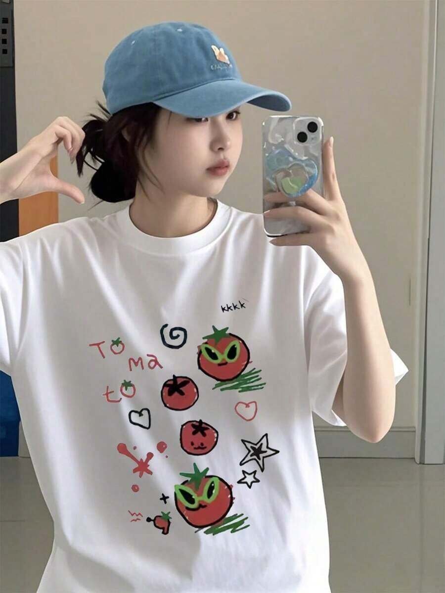 Women T-Shirts - White - View 1