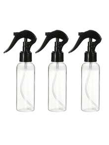 1/3pcs 100ml Small Spray Bottle, Transparent Empty Bottle, Fine Mist Sprayer, With Funnel, Travel Size Liquid, Cosmetics, Cleaning, Personal Care Spray Bottle - Multicolor - View 20