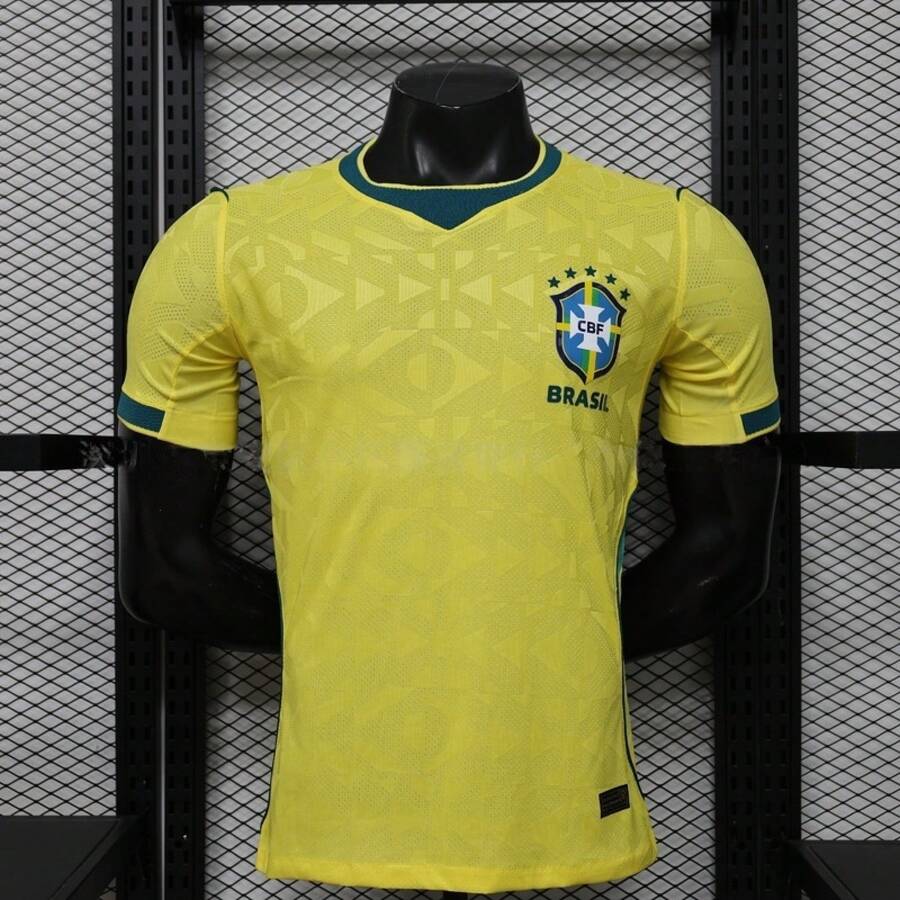 2026 Brazil National Team Home & Away Jersey, All Star Numbers Player & Fan Version Football Shirt - Brazil Special Edition 1 - View 1
