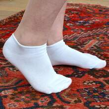 Sock Snob 24 Pack Multipack Cotton Trainer Socks For Men & Women - White - View 4