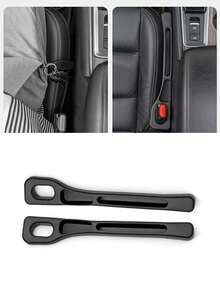 2pcs Universal Multi-Function Car Seat Gap Filler, Creative Practical Car Interior Accessory, Fills The Gap Between Seat And Console To Prevent Items From Falling - Multicolor - View 2