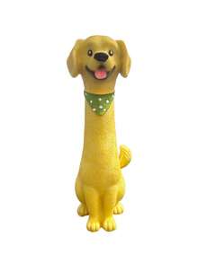 1 Stück kreative gepunktete Hund Figur, süße dekorative Vase für Wohnzimmer TV-Schrank, Eingangsbereich, Harz Material, modernes minimalistisches Design, vielseitig als Blumenvase oder Dekoration verwendbar, verleiht ein warmes und niedliches Ambiente zu Hause, geeignet als Geschenk oder für den Eigengebrauch - Vase - Übersicht 11