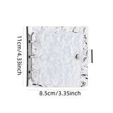 Clearwave A8 Ring Notebook Acrylic Trading Card 1 Pocket Storage File - A8 Water Ripple Shell - View 3