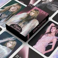 55pcs LISA Personal Photo Cards, KPO Star Collection Cards, LOMO Album Mini Cards, Suitable For Holiday Gifts, Fun & Cute Gifts, Birthday Gifts, Easter Gifts, Halloween Gifts, Christmas Gifts, Party Gifts, Katseye Light Stick, Straykid, Photocard, K-Pop, Katseye Photocard - 1PC - View 4