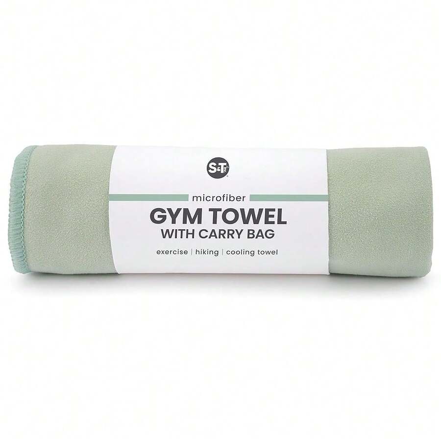 Gym Travel Towel, 1 Pack, Cooling Towels For Camping, Yoga, Home And Gym Bag, 1 Storage Bag Included, 12 Inch X 40 Inch, Microfiber, Sage Gre1en - Sage(1Pack) - View 1