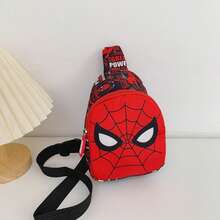 Marvel 1 chiếc túi đeo chéo thời trang hình Người Nhện, túi hoạt hình dành cho trẻ em. Nhiều lựa chọn màu sắc và họa tiết, nhẹ và dễ mang theo, thích hợp cho đi chơi, cắm trại, văn phòng, trường học. - Nhiều màu - Xem 3