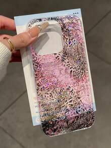 高級 IMD 環氧樹脂亮片漸層亮面塗裝防震手機殼，適用於 iPhone 17pro/17Air/17/17promax 16/11/16pro/16plus/16promax/16e/15Promax/13/14/12/XS/XR/7G/8P，高級環氧樹脂亮片 15Promax 手機殼 新款 14 防震 13 男女通用 12/11 極薄霧面 14promax/11/14/13/Premium Plus 極簡 15 柔軟矽膠防震手機保護殼 - 彩色 - 查看 4