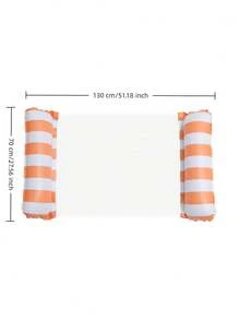 1 pieza Hamaca inflable de agua, flotador de verano para adultos para piscina y playa, para uso en fiestas, regalo de verano perfecto, silla flotante de piscina, flotador inflable de piscina, esencial de playa, flotador de piscina - Multicolor - Ver 30