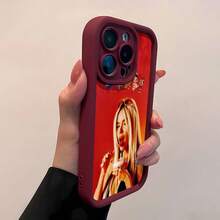 iconos rojos rubio amarillo.funda de teléfono Fundas compatibles con ,Apple,VIVO,OPPO,,, y Honor.Fabricadas en silicona TPU,ofrecen protección contra golpes y caídas. - Burdeos - Ver 4