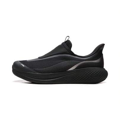  LI-NING SOFT GO 3 SLIP ON Casual Shoes, Lightweight Cushioning Breathable Mesh Easy On/Off Walking Sneakers AGLW009
