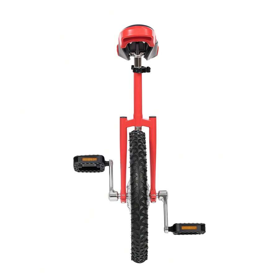 Futchoy Outdoor Wheel Unicycle, Height Adjustable Unicycle, One Wheel Bike Red - Red - View 1