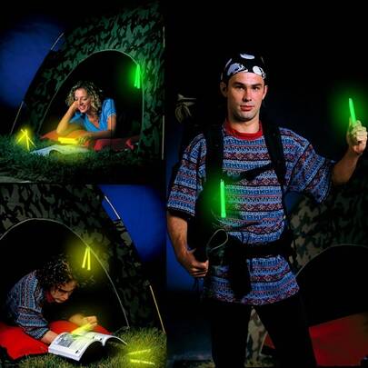 4pcs Yellow Glow Sticks, Luminous Sticks, Emergency Lighting Sticks, Camping Lighting Sticks, Super Bright Emergency Glow Sticks, High Brightness Glow Sticks, Camping Lighting Sticks, Super Bright Emergency Glow Sticks, Continuous Lighting Without Power Source, Press To Illuminate, Windproof And Waterproof, Essential For Emergency Kits, Suitable For Hiking, Mountaineering, Relay, Underwater Lighting, Rescue Lighting, Party Decoration, Camping Lighting, Power Outage Emergency, Hurricane Shelter And Survival Kit