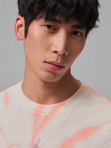 Áo thun nam Jordan Brooklyn kiểu dáng rộng, nhuộm tie-dye, họa tiết graffiti IF3158-133 - cánh buồm trắng - Xem 3