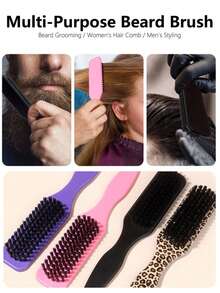 1/6/11pcs Pink Leopard Print Hair Styling Tool Set, Including Comb, Foldable Air Cushion Brush, Spray Bottle, Hair Clips And Hair Ties, Minimalist Y2K Style Unisex Daily Styling, Travel And Salon Essential, Hair Styling Tools, Hair Accessories, Salon Travel Must-Have Hair Products, Hair Care, Curling Brush, Beach Supplies, Summer, Mother's Day Gift, Holiday Essential, Summer Accessory, Gift For Millennial Women - Multicolor - View 9