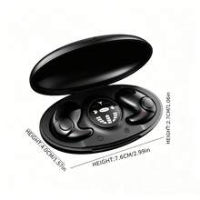 2026 New Ultra-Thin TWS Wireless Earphones, Sleep-Dedicated LED Display Touch Control In-Ear Headphones, Noise Cancelling, Long Battery Life, High-Fidelity, Low Latency, Compatible With IOS And Android - View 3