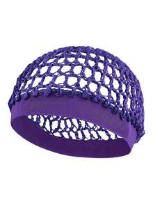 1pc Women's Sleep Hair Net Cap, Black Mesh Hairnet Suitable For Ballet, Sleeping, Braiding Hair Buns - Multicolor - View 16