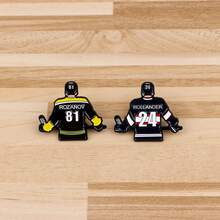 1枚珐琅胸针 - 独特的胸针徽章，可别在背包和衣服上，个性化图案设计 - 彩色 - 查看 6