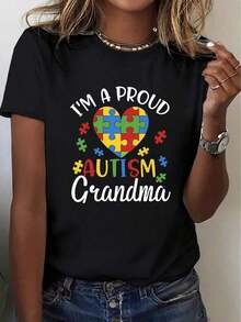 Women T-Shirts - Black - View 1