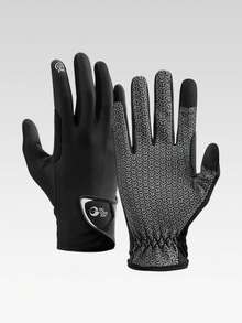 GOLOVEJOY 1 Paar hochwertige professionelle Reiterhandschuhe für Damen und Herren, rutschfest und atmungsaktiv, für Training & Wettkampf, Touchscreen-Design, strapazierfähige Reitausrüstung, Golfhandschuhe mit hohem Grip, geeignet für alle Jahreszeiten, professionelle tägliche Reitausrüstung, atmungsaktives Mesh-Design für langes Tragen ohne Schwitzen - Verschiedenfarbig - Übersicht 24