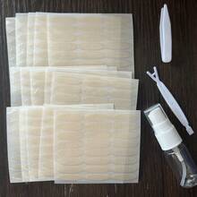 144/240/480/720pcs Eyelid Tape Sticker Invisible Double Fold Eyelid Lace Paste Clear Beige Stripe Self-Adhesive Natural Eye Tape Makeup Tool - Nude - View 15