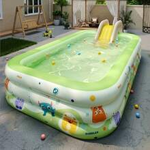 Piscina inflable grande para adultos - Durable PVC, perfecta para fiestas al aire libre y entretenimiento acuático - Monstruo - Ver 3