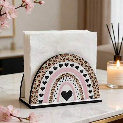 2026新款木质蝴蝶餐巾架，艺术质感蝴蝶装饰，适用于厨房、餐桌、客厅、卧室，是送给蝴蝶爱好者、乔迁新居、生日的绝佳礼物。