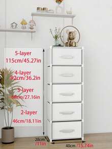 Closet;Portable Closet,Closet Organizer,Fall Decor Home Multi-Functional, Small And Medium-Sized, Cube Storage Cabinet With Drawers, Dustproof Wardrobe, Storage Rack, Shoe Rack, Shoe Cabinet, Freestanding Display, Free Assembly, Floor-Standing Assembly Storage Rack, Book Storage Cabinet, Bedroom Living Room Home, Suitable For Indoor Storage, Bedroom, Kitchen, Living Room, Study, Office Storage, Holiday Storage, Holiday Gifts Christmas Gifts - Multicolor - View 3